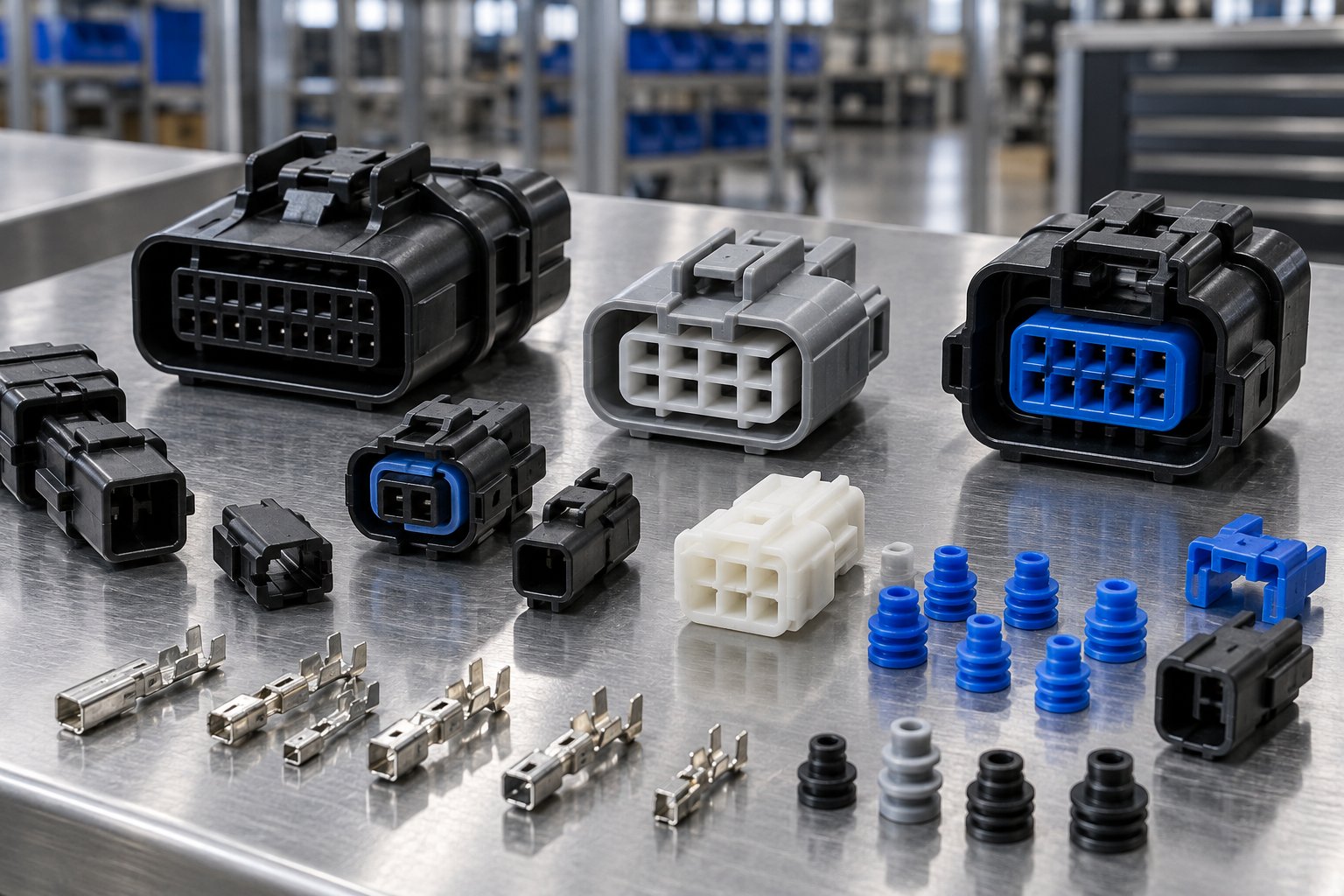 Conectores y terminales automotrices